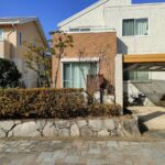 福岡市東区Y様邸の庭木の剪定、草刈・草取・芝刈、冬の剪定を行いました。